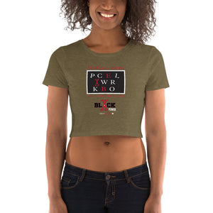 Black Power GB28 Crop Top